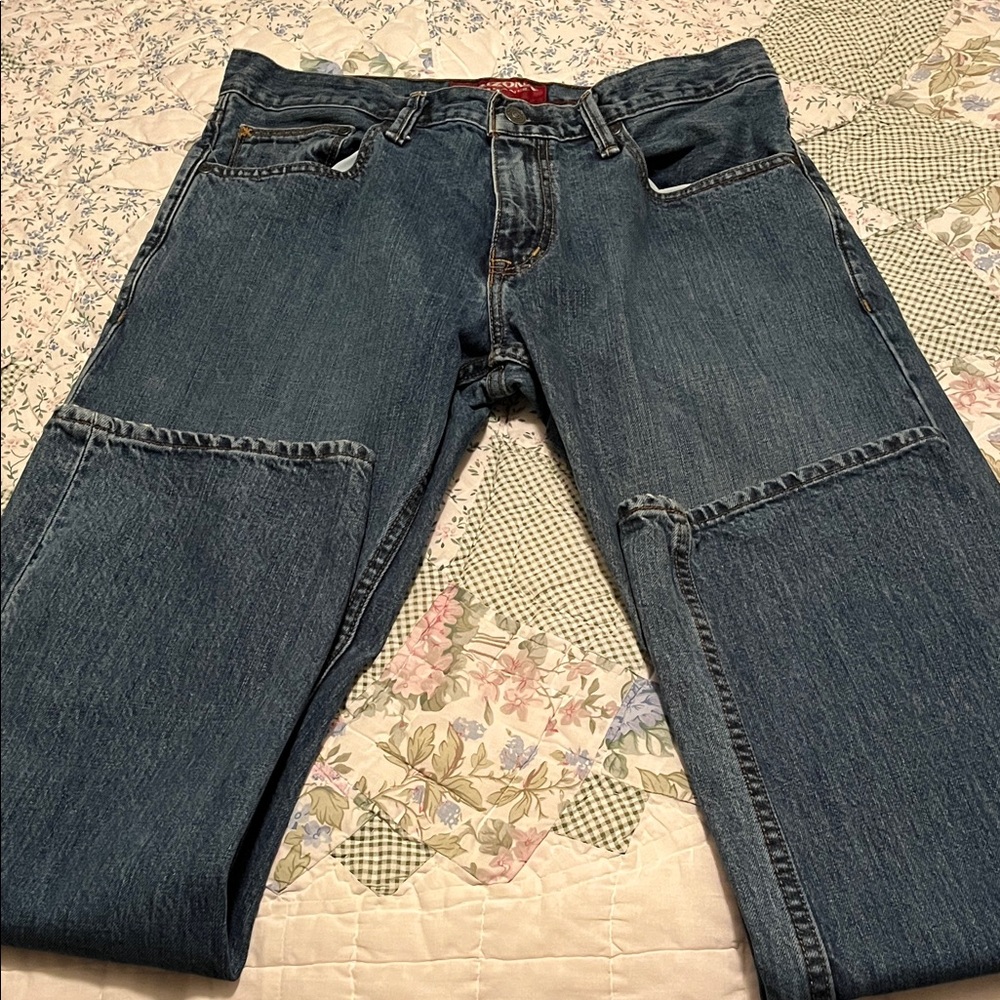 Arizona Jean Company Relaxed Fit Dark Blue Jeans